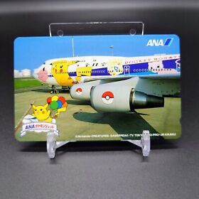 Pokemon Phone Card ANA Pokemon Jet Japanese NM