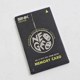 NEO GEO AES Memory Card NEO-IC8 -Battery Replaced- Tested JAPAN Game Ref 2238