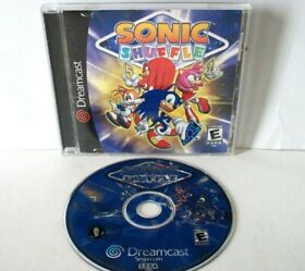 Sonic Shuffle Sega Dreamcast Complete Mario Party-Like Game Hedgehog Disc Tested