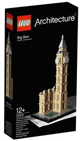 NEW Sealed! LEGO Architecture 21013 Big Ben (Discontinued by manufacturer)
