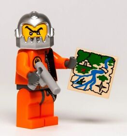 LEGO Agents Minifigure - Break Jaw (agt003) Swamp Raid w/ Map 8632