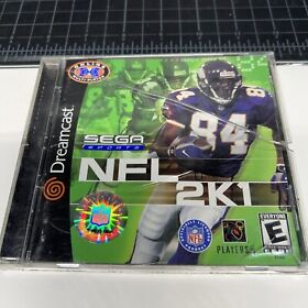 NFL 2K1 (Sega Dreamcast) Includes Manual Untested.