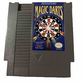 Magic Darts (Nintendo Entertainment System, NES, 1991) Authentic Tested Working