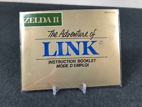 Zelda II Adventure of Link (Canadá) NES-AL-CAN - solo manual - sello circular