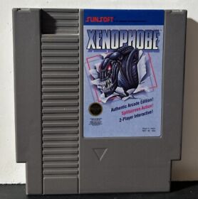 NES Xenophobe Game Vintage Nintendo Original