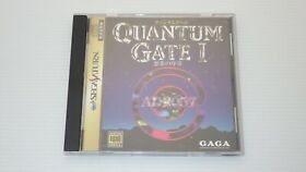 Sega Saturn Games " Quantum Gate 1 " TESTED /S0480