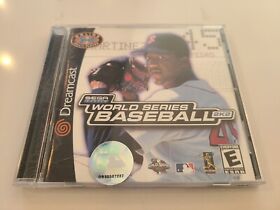 World Series Baseball 2K2 (Sega Dreamcast, 2001), Complete in box, testsd
