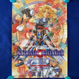 Langrisser Millennium Game Promotional Poster 2 1999 DC Dreamcast anime