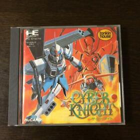 Cyber Knight PC Engine Hu Card Tonkin House Used Japan Boxed Tested Working