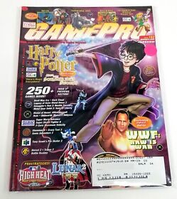 GamePro Magazine 153 Harry Potter MLB Lunar 2 WWF Half-Life for Dreamcast