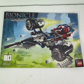 Lego Bionicle Jetrax T6 8942 #1 Instruction Manual  (Booklet Only)
