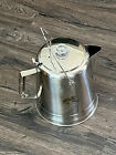 Vintage Bass Pro GSI Outdoors 14-Cup Percolator Coffee Pot - Glacier Stainless