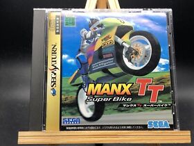 ManX TT Super Bike (Sega Saturn,1997) from japan