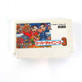 Super Chinese 3 Famicom NES Import Japan US Seller TESTED
