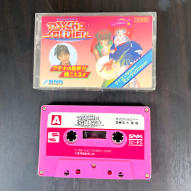 RARE Psycho Soldier Bundled Cassette Tape Athena SNK Kaori Shimizu Famicom NES