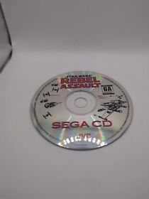 Star Wars Rebel Assault Sega CD Disc Only For Parts/Not Working