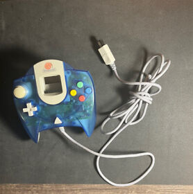 Official SEGA Dreamcast Controller Ocean Clear Blue HKT-7700 OEM *AUTHENTIC*