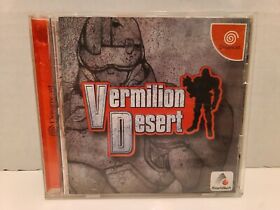 Vermilion Desert (Sega Dreamcast, 1999) Japanese Import US Seller 