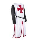Knight Tunic Medieval Renaissance Templar Knights Surcoat Tabard Costume Outfit