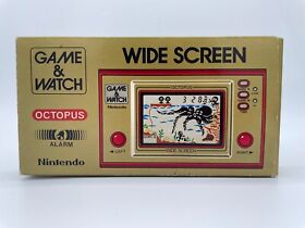 Rare Vintage Nintendo Game & Watch Octopus OC-22 1981 Tested Japan Import