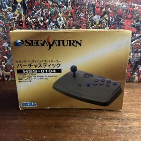 Sega Saturn Controller Arcade Virtua Stick HSS-0104 Japan - Complete - Authentic