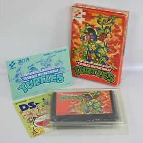Teenage Mutant Ninja TURTLES 1 TMNT Famicom Nintendo 1253 fc