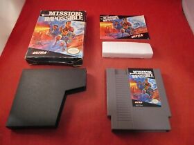 Mission: Impossible (Nintendo Entertainment System, 1990) NES COMPLETE w/ Box H1
