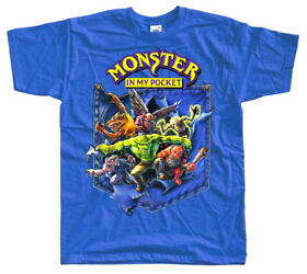 Monster In My Pocket Nintendo Famicom NES Game COVER T-shirt S-5XL BLUE
