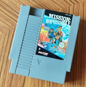 Mission Impossible Nintendo Nes Cartridge Pal B Spain Shipping Combined