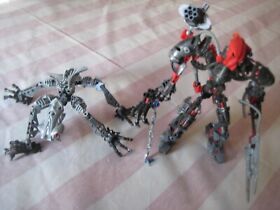 LEGO BIONICLE: Maxilos and Spinax (8924) pre-owned,complete