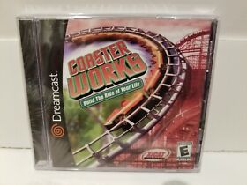 "Coaster Works"  (Dreamcast 2001) BRAND NEW FACTORY SEALED (W/ Y-Folds) 