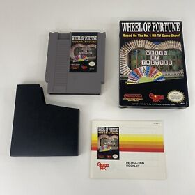 Wheel of Fortune *Circle Seal* Rev-A (Nintendo NES, 1988) - Box
