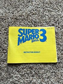 Nes - Super Mario Bros 3 Nintendo Booklet Manual Only No Game