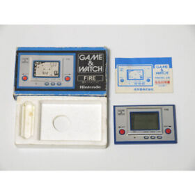 Game & Watch Fire FIRE Box and instructions included GAME & WATCH