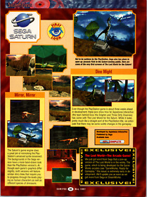 1997 Sega Saturn First Look Vintage Art Full Print Ad Jurassic Park Game PROMO