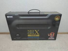 SNK NEO GEO X GOLD Limited Edition Console System [New Unopend]
