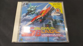 [Used in Case] HUDSON SOLDIER BLADE PC Engine Hu Card from Japan