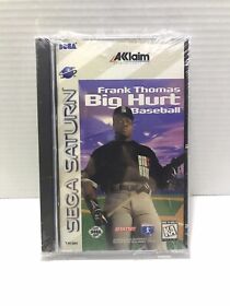 Frank Thomas Big Hurt Baseball Sega Saturn Sealed Brand New