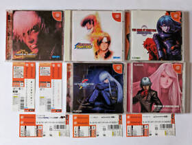 Dreamcast DC The King of Fighters 1999 99 2000 2001 2002 Set Dreamcast DC The