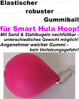 400g Gummiball f. Smart Hula Hoop Einstellbares Gewicht weicher Gummi FARBE-ROSA