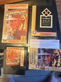 Indiana Jones Temple of Doom NES Tengen Nintendo