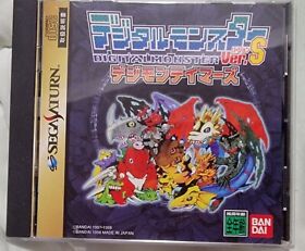 Digital Monster Ver. S Digimon Tamers Sega Saturn VGC NTSC-J