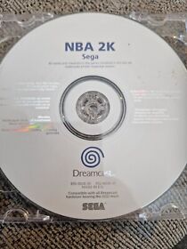 NBA 2K2 - Sega Dreamcast Game - PAL SAMPLE DISC - RARE