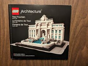Lego 21020 Architecture Trevi Fountain Instruction Booklet ONLY