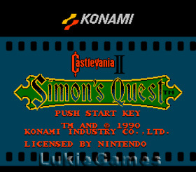 Castlevania II 2 Simon's Quest - NES Nintendo Game