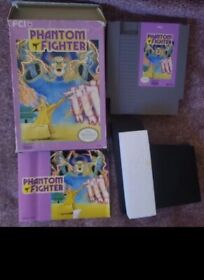 Phantom Fighter (Nintendo Entertainment System, 1990) NES Complete CIB W/ Manual