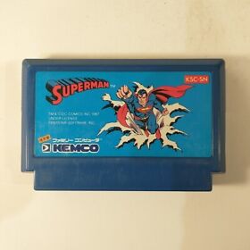 Superman (Nintendo Famicom FC NES, 1987) Japan Import