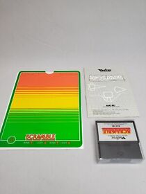 Vintage Vectrex Scramble Game Cart Overlay & Manual Tested & Working