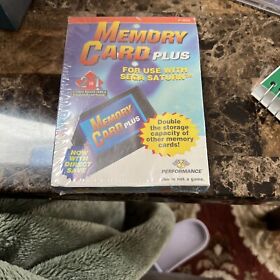 Memory Card Plus for Sega Saturn - Performance Brand New
