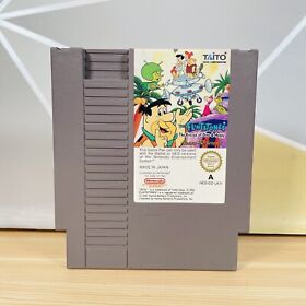 NES The Flintstones Nintendo Cartridge The Rescue Of Dino & Happy Hanna-Barbera